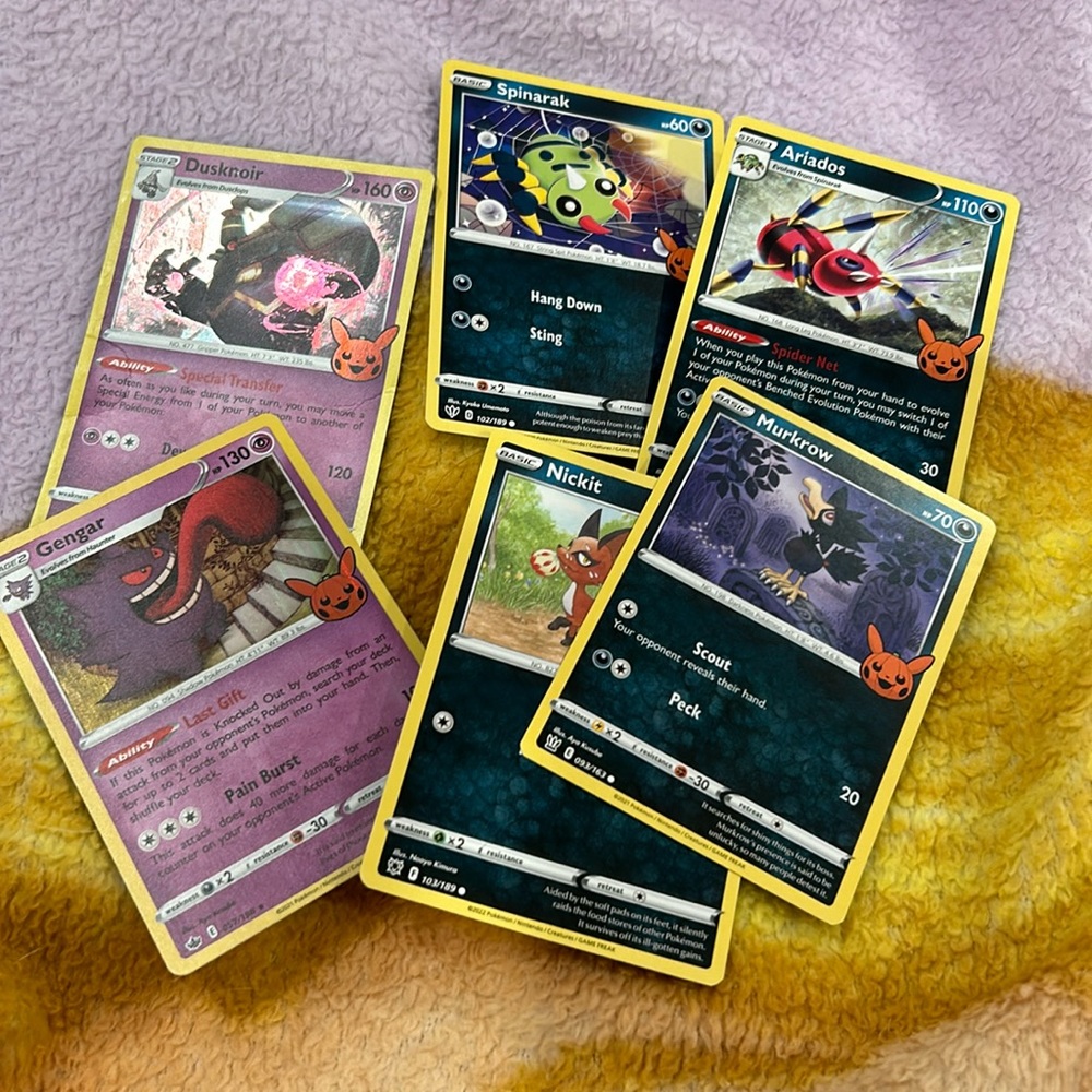 Rare Pokémon cards